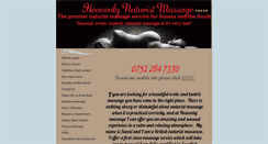 Desktop Screenshot of heavenlymassage.biz